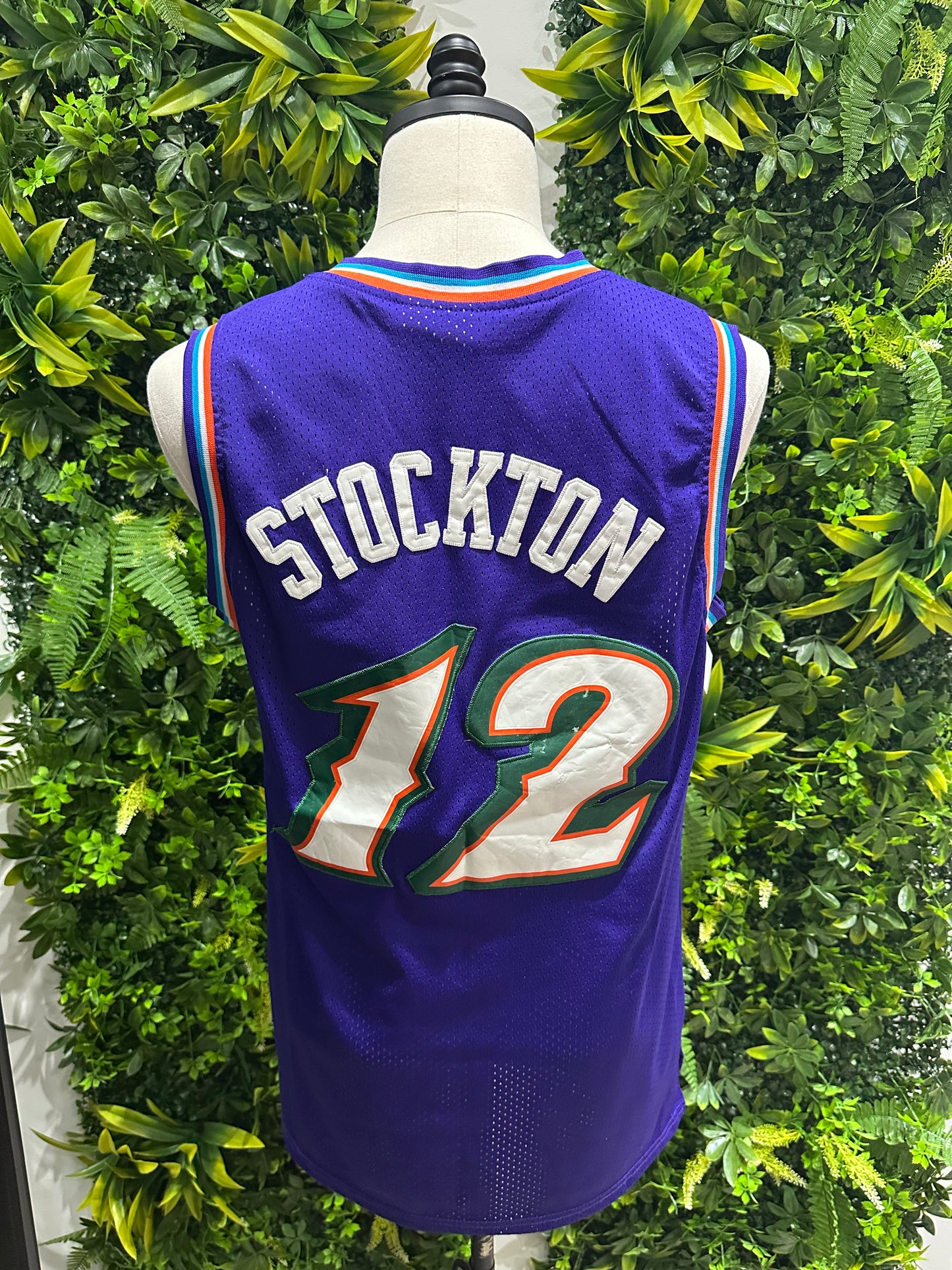 (Mens Large) NBA Utah Jazz 'John Stockton' Jersey 007