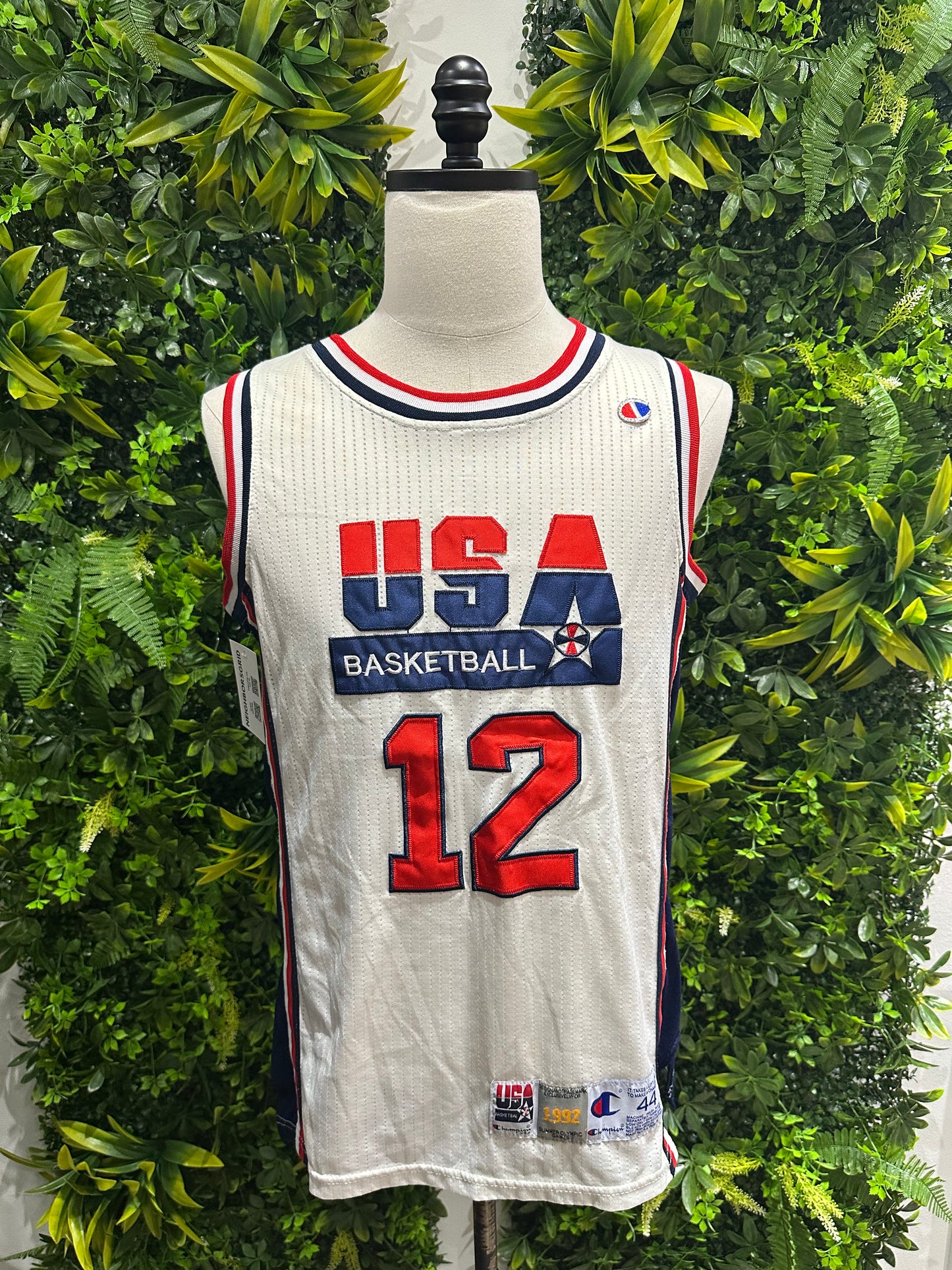 (Mens Medium) 90s USA Basketball 'John Stockton' Jersey 007