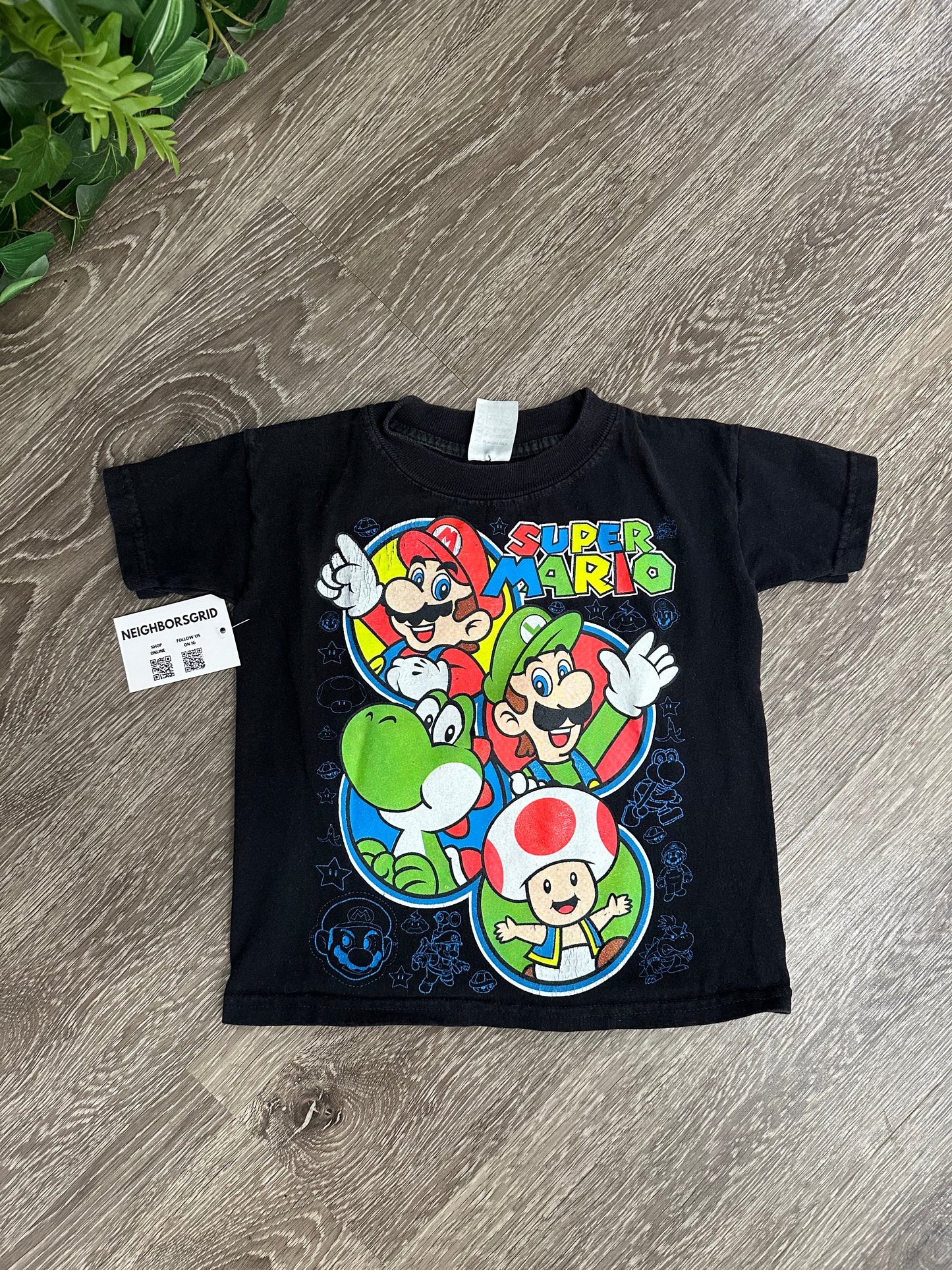 (Kids Large) Super Mario Bros Shirt 007