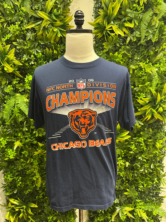 (Mens Large) 2006 Chicago Bears Conference Champion Shirt 007