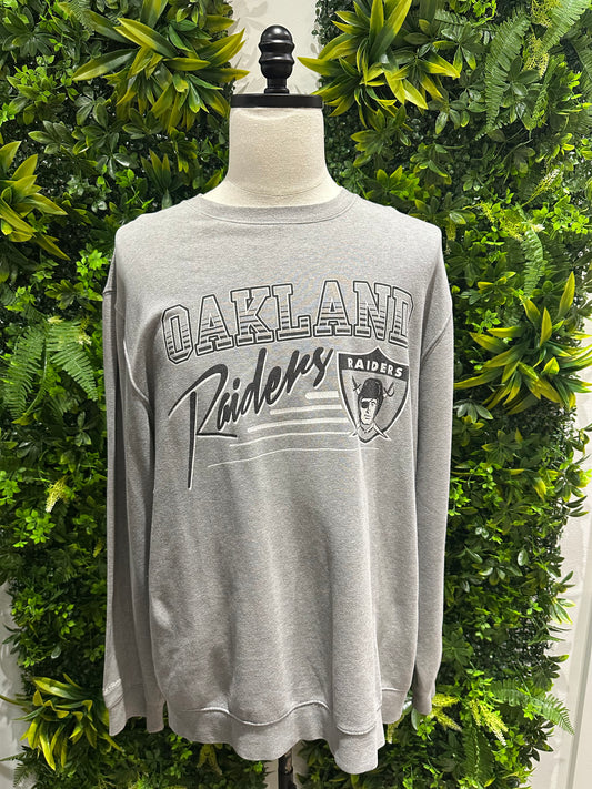 (Mens 2X) NFL Oakland Raiders Sweater 007