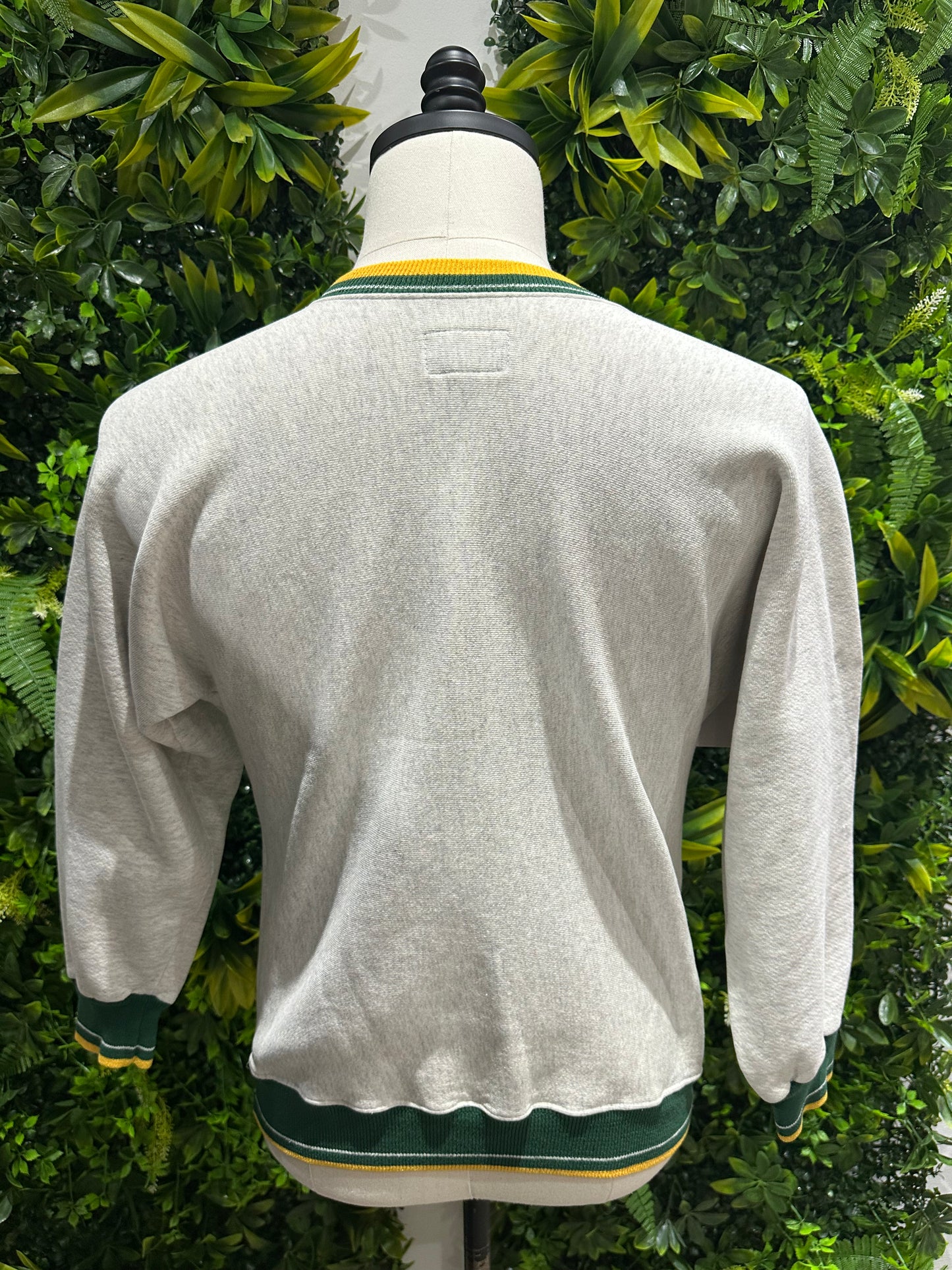 (Womens Large) 90s Green Bay Packers Large Spell-Out Sweater 007