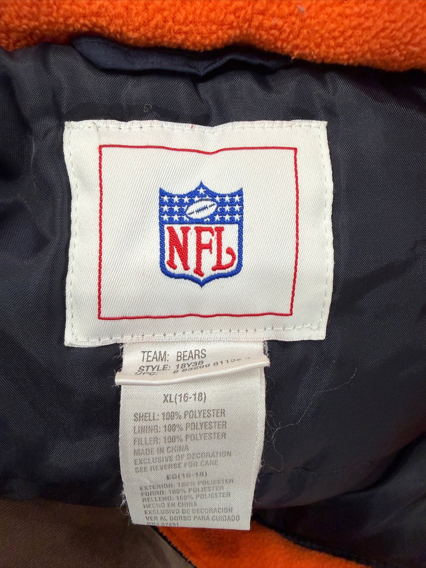 (Kids Large) Chicago Bears Jacket