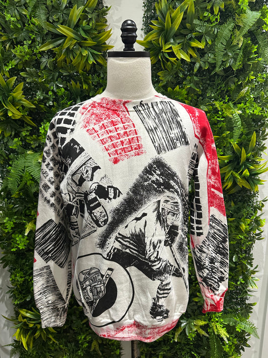 (Mens Large) NHL AOP Sweater 007