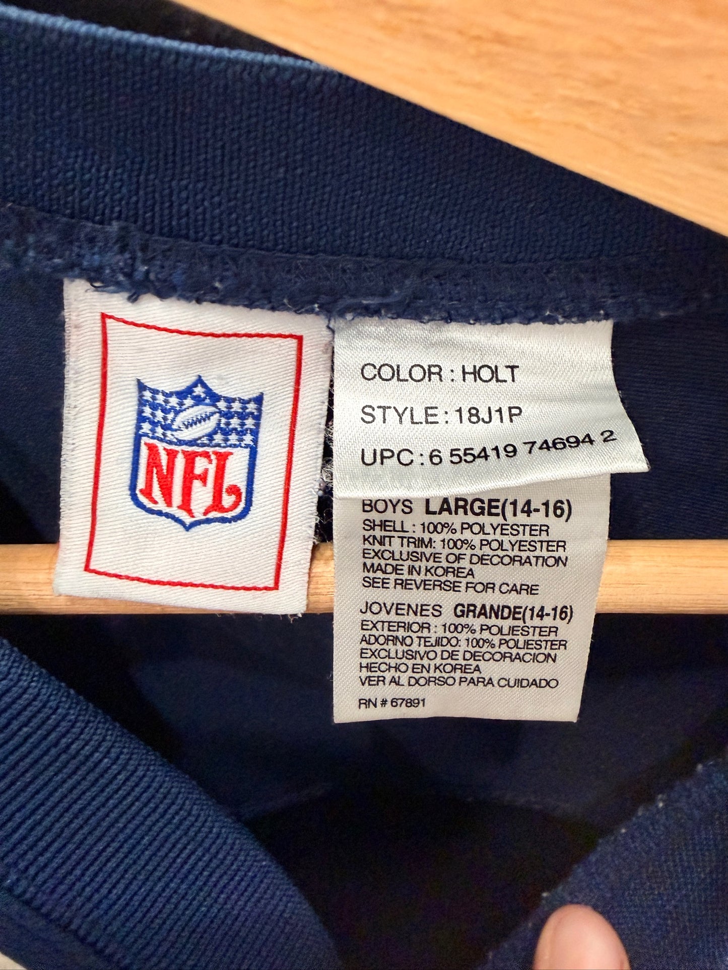 (Kids Large) Tory Hult St Louis Rams Jersey