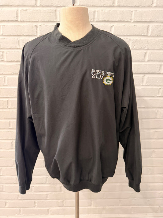(Mens Large) 2011 Green Bay Packers Windbreaker Jacket Superbowl XLV