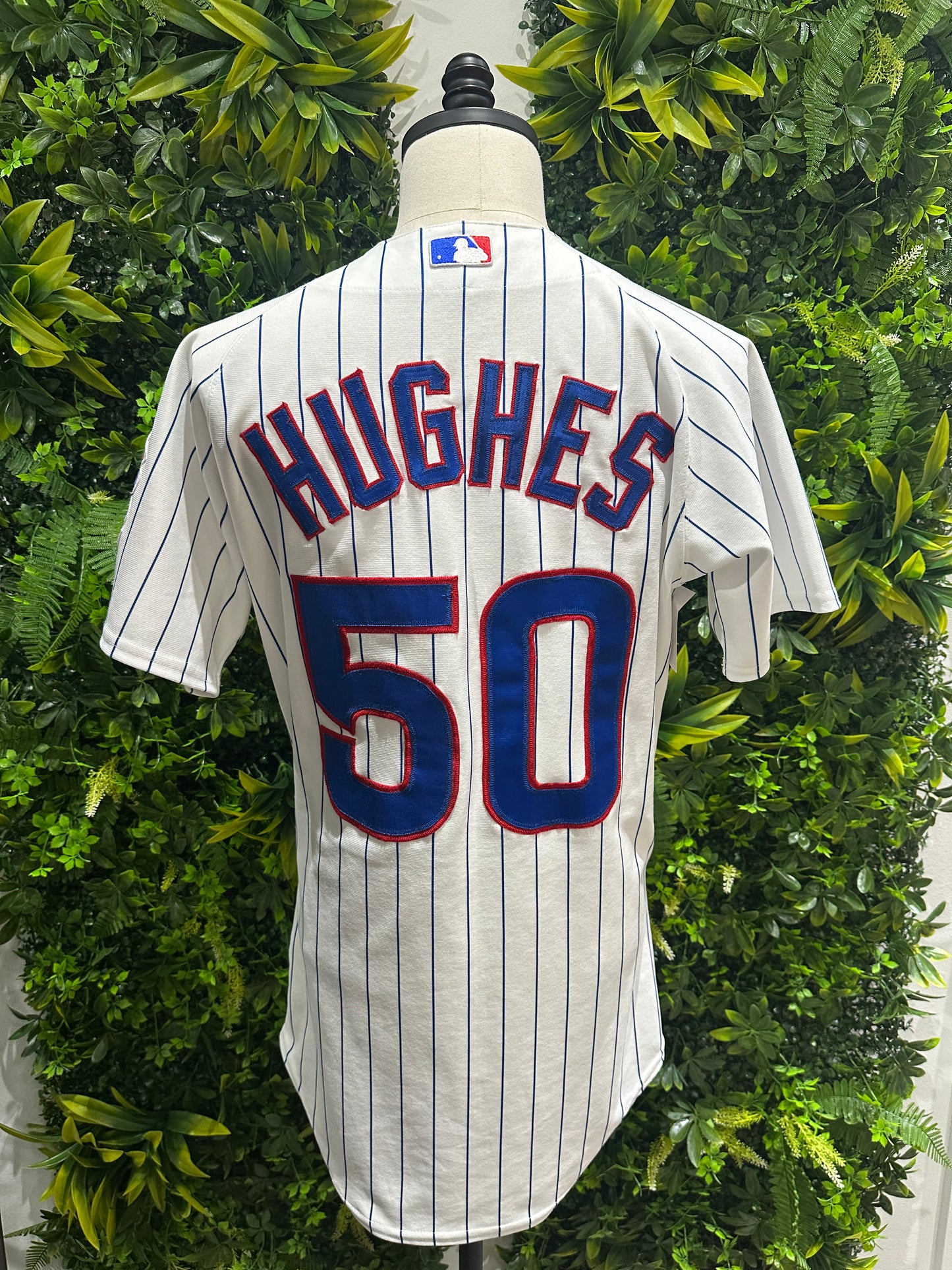 (Mens Large) MLB Chicago Cubs 'Pat Hughes' Jersey 007