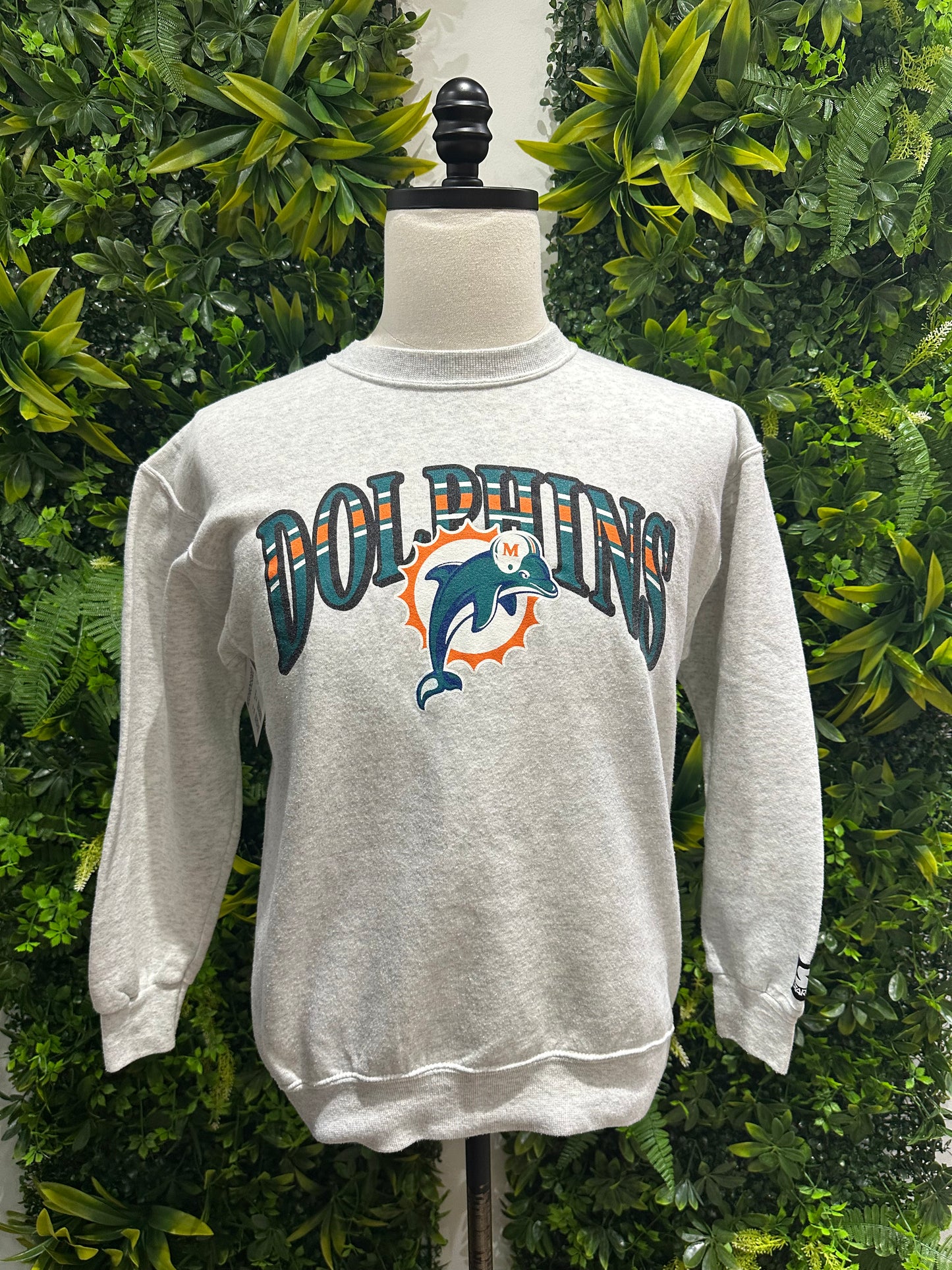(Womans Medium) 90s Miami Dolphins Starter Sweater