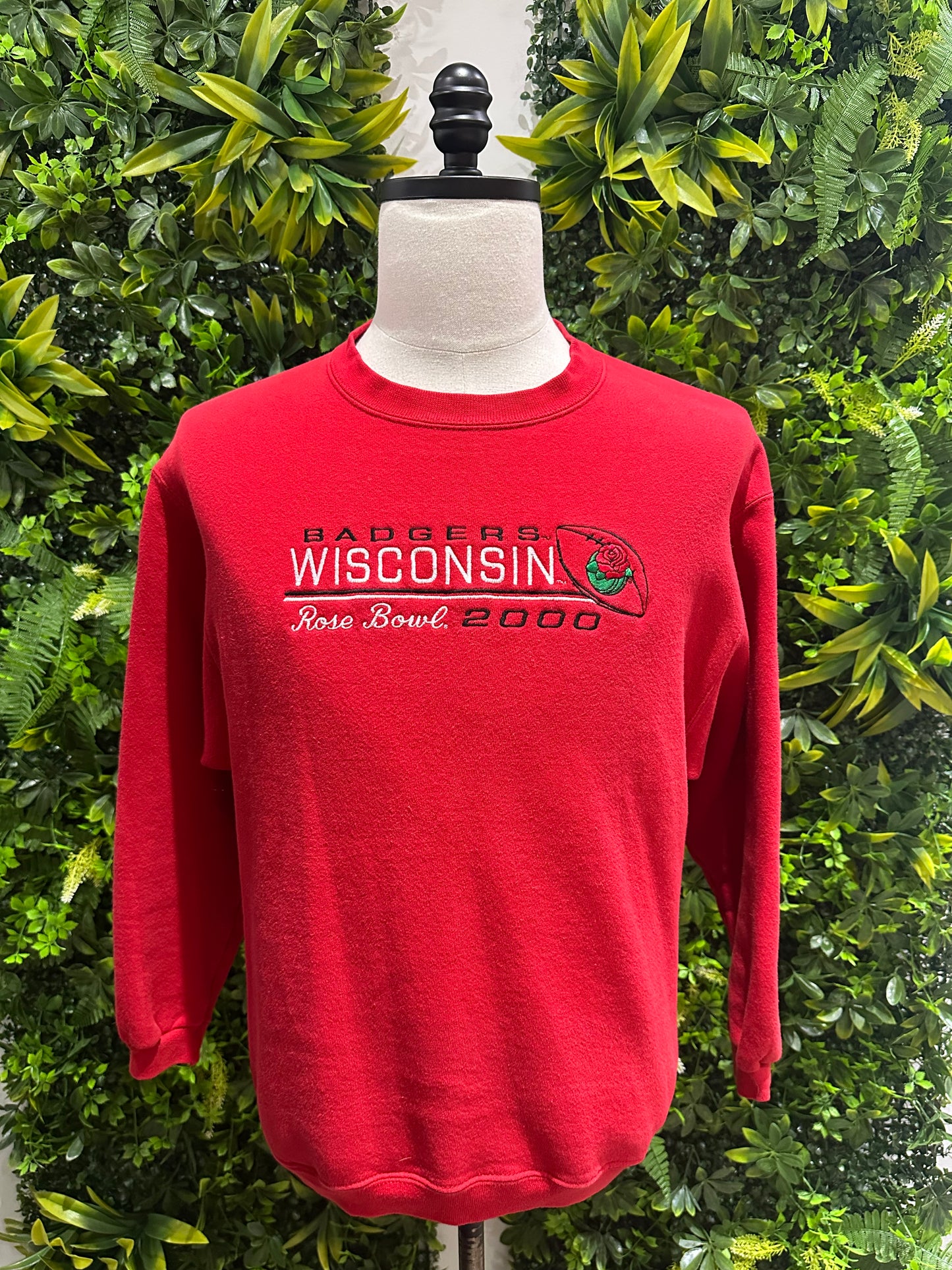 (Mens Medium) 2000s Wisconsin Rosebowl Sweater