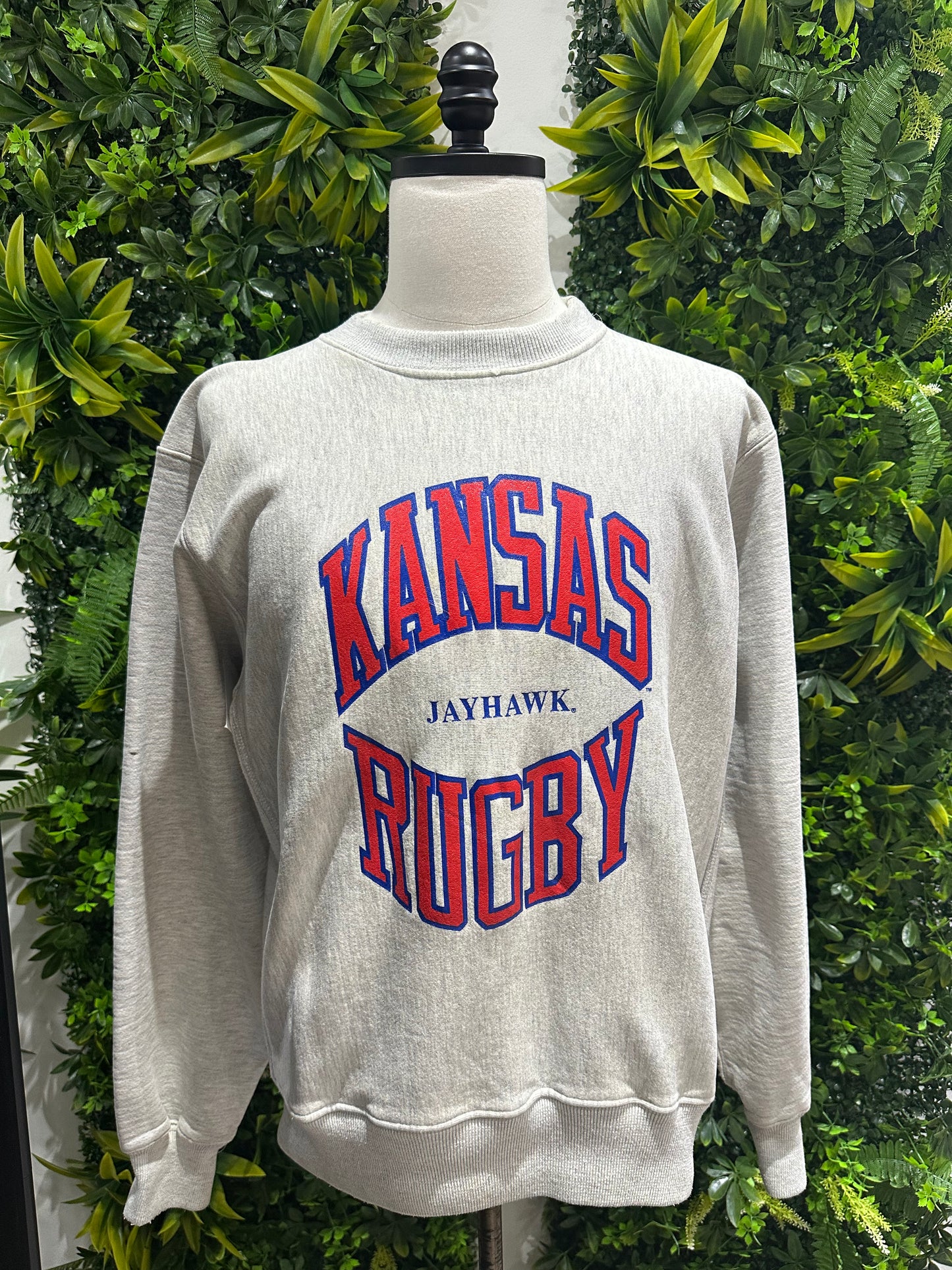 (Mens XL) 90s Kansas Rugby Heavy Sweater