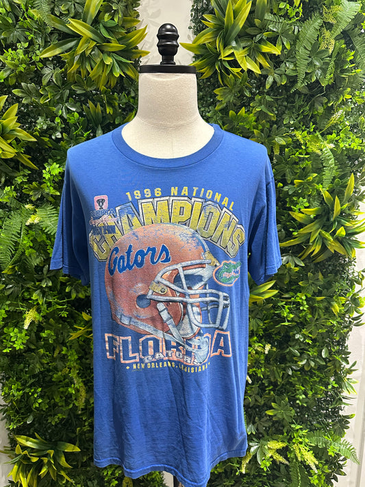 (Mens Large) 1996 Florida Gators Nokia Champions Shirt