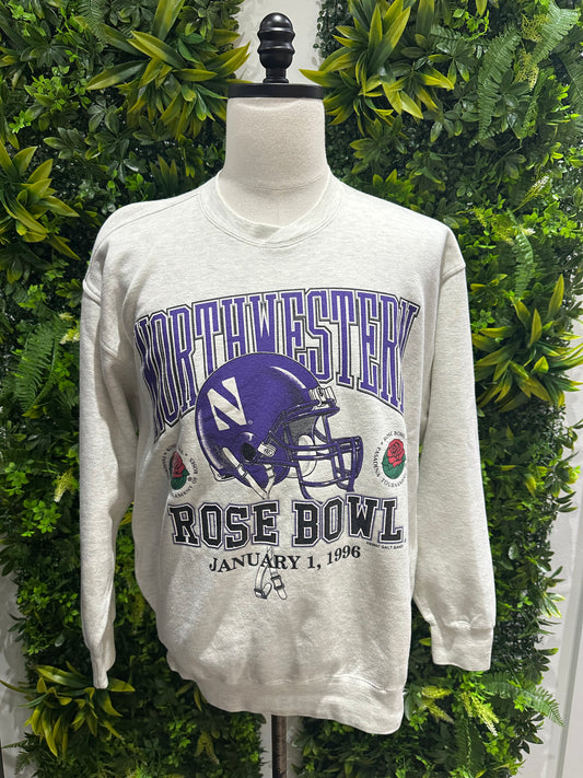 (Mens Large) 1996 Northwestern Rosebowl Sweater