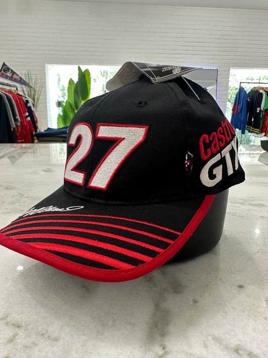 Black Chase Authentics Nascar Snap-Back Hat 007