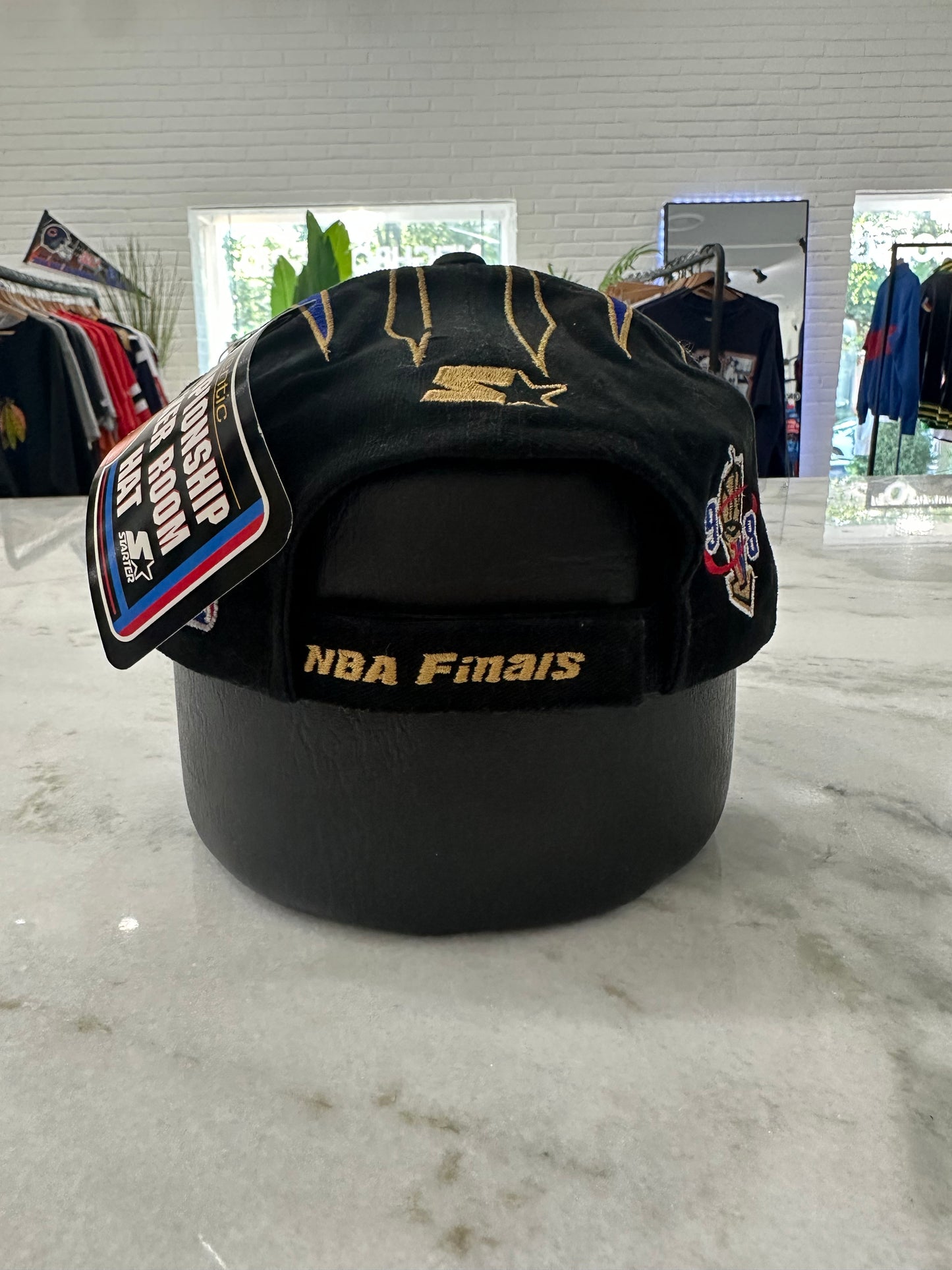 1998 Chicago Bulls Champions Strap-Back Hat 007