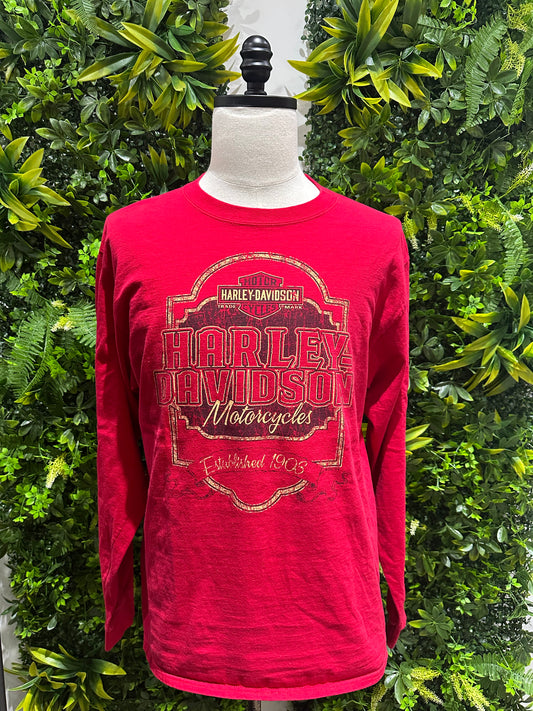 (Mens Medium) Harley Davidson Long Sleeve Shirt