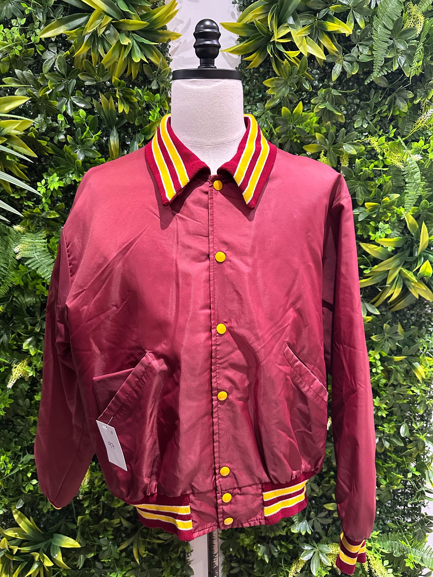 (Adult XL) 80s Loyola Chicago Basketball Bomber Jacket