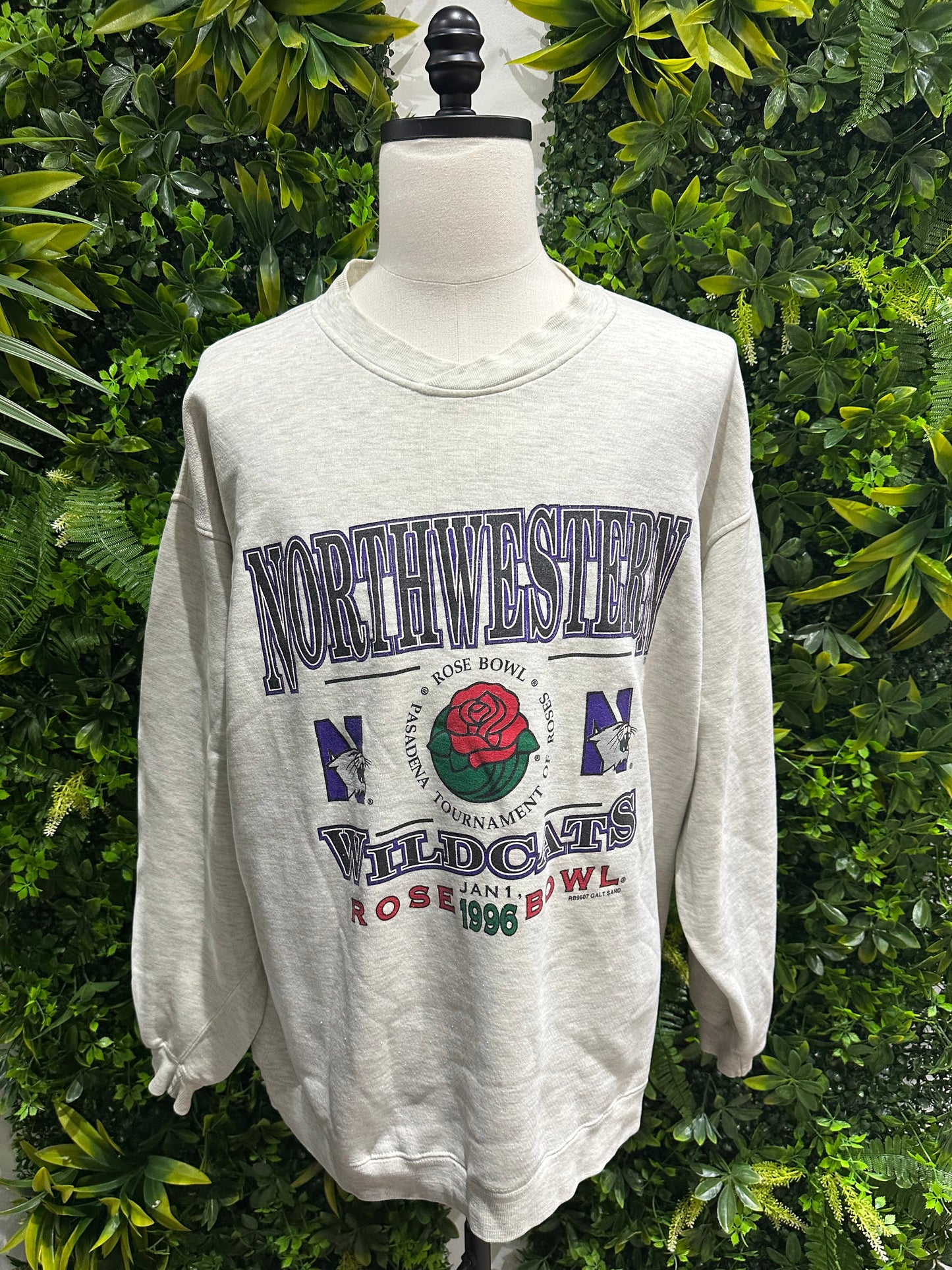 (Mens XL) 1991 Northwestern Rosebowl Sweater