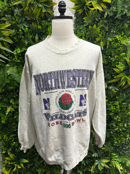 (Mens XL) 1991 Northwestern Rosebowl Sweater