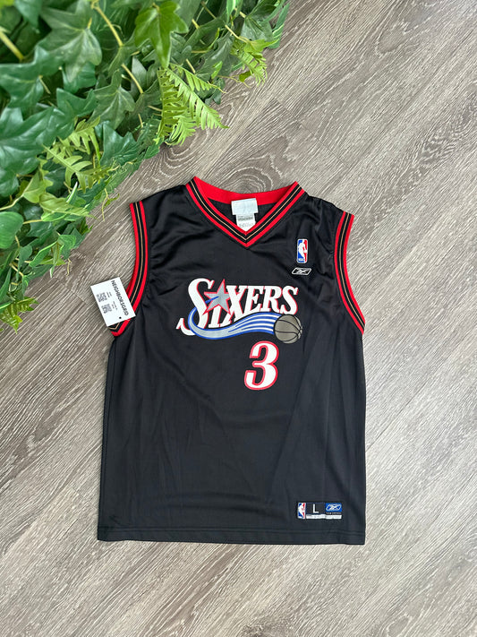 (Kids Large) Allen Iverson Philadelphia 76ers Jersey