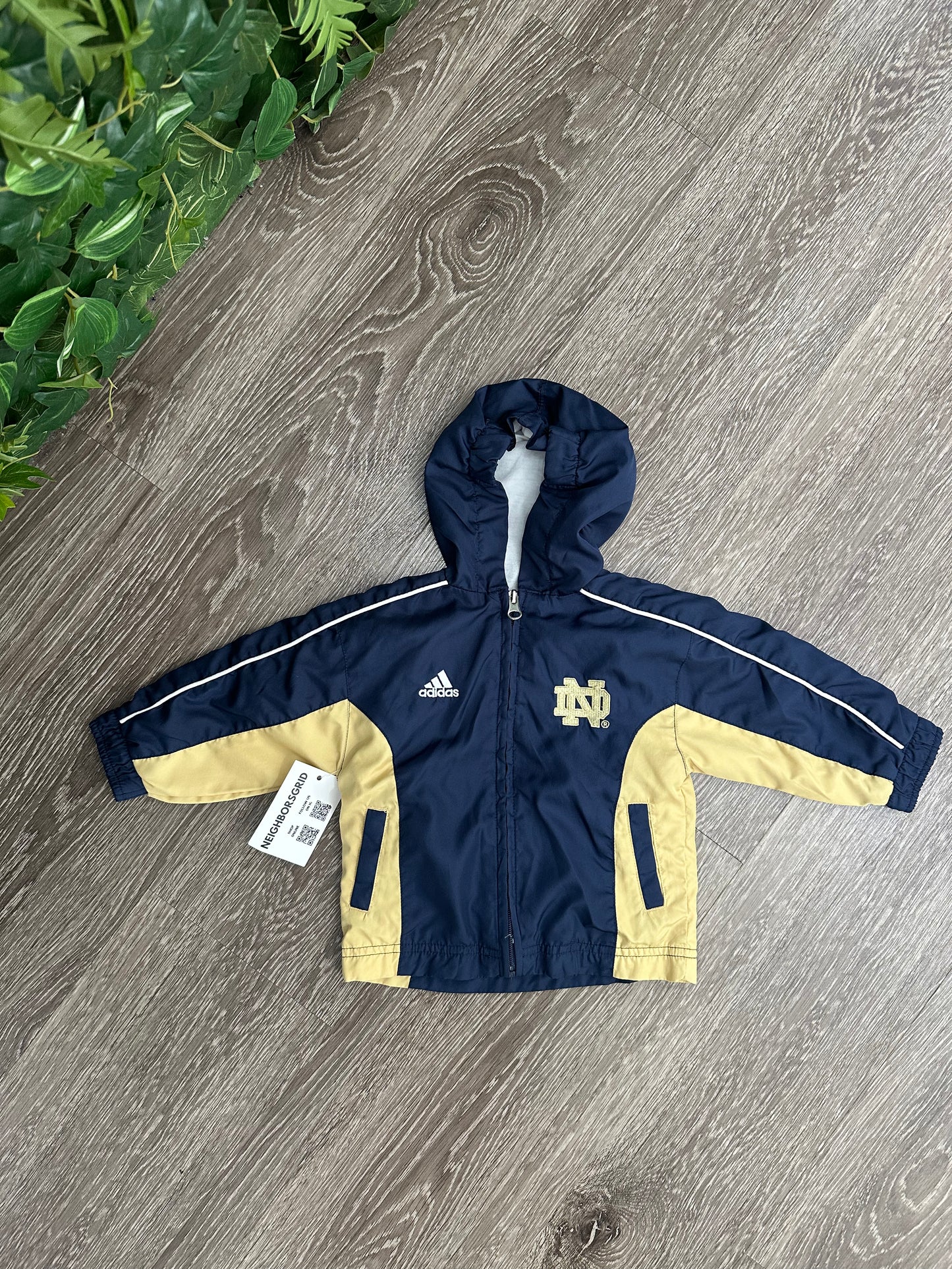 (Kids 18M) Notre Dame Windberaker Jacket