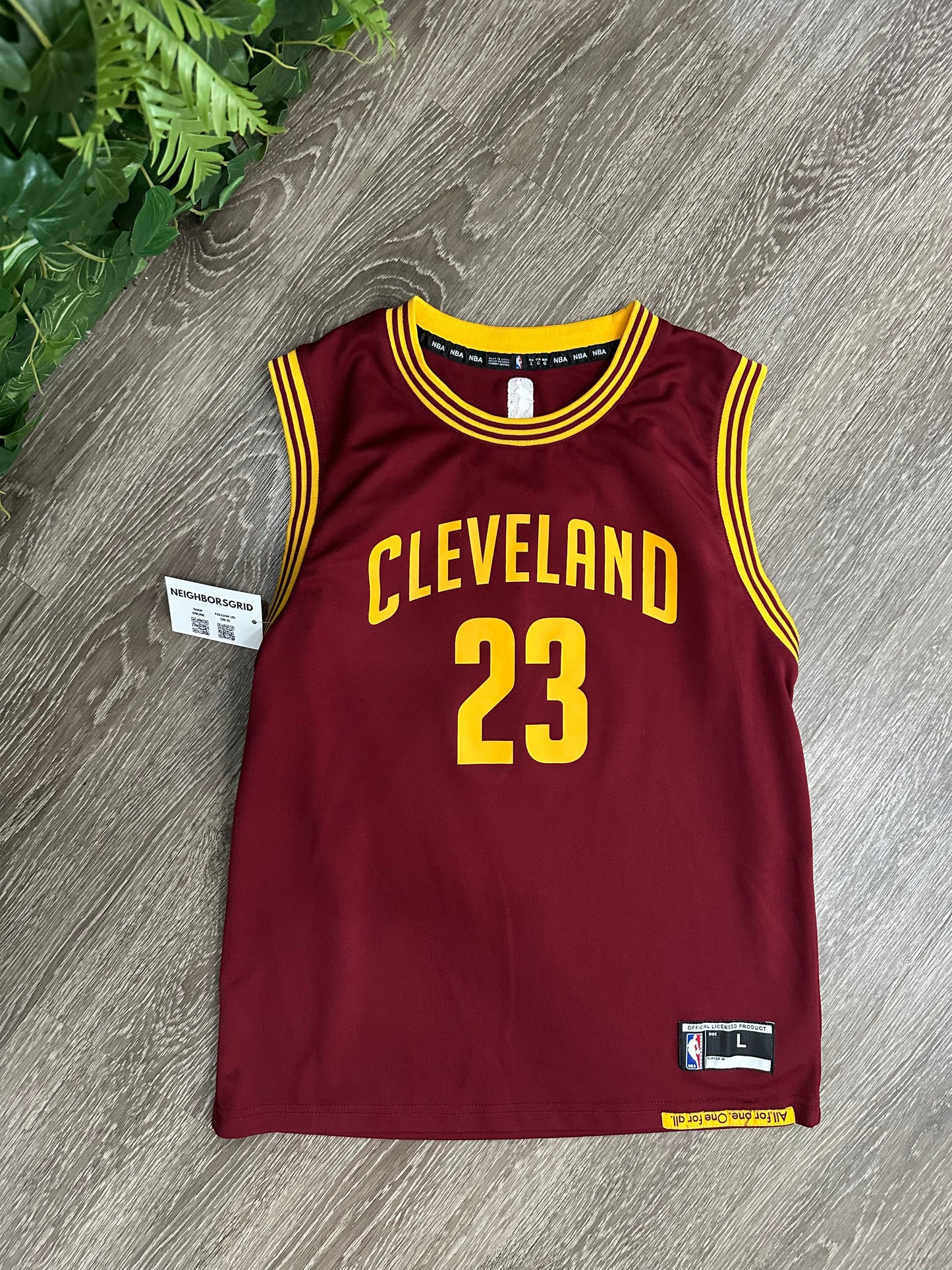 (Kids Large) LeBron James Cleveland Cavaliers Jersey