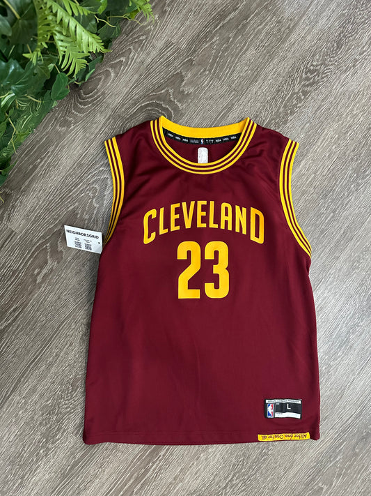 (Kids Large) LeBron James Cleveland Cavaliers Jersey