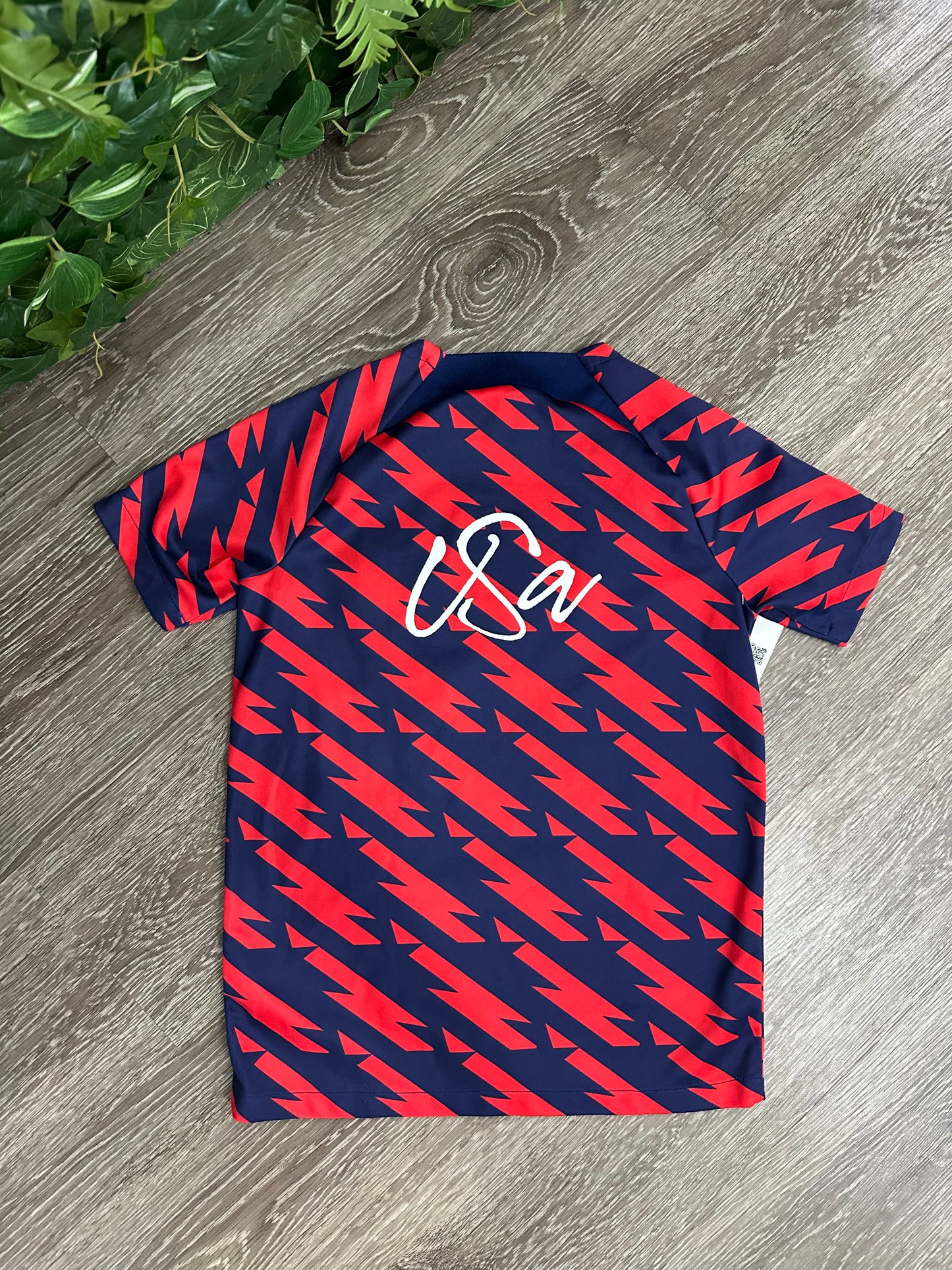 (Kids Large) Team USA Soccer Jersey