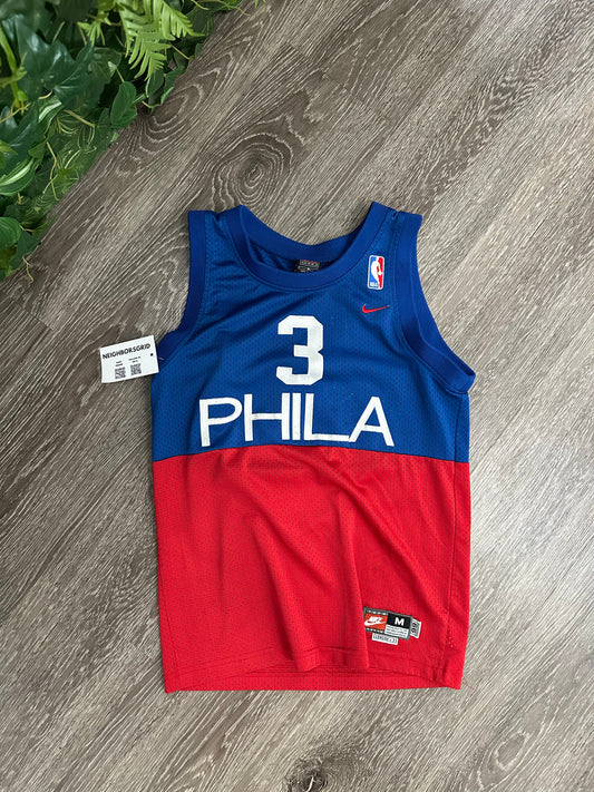 (Kids Medium) Allen Iverson Philadelphia 76ers Jersey