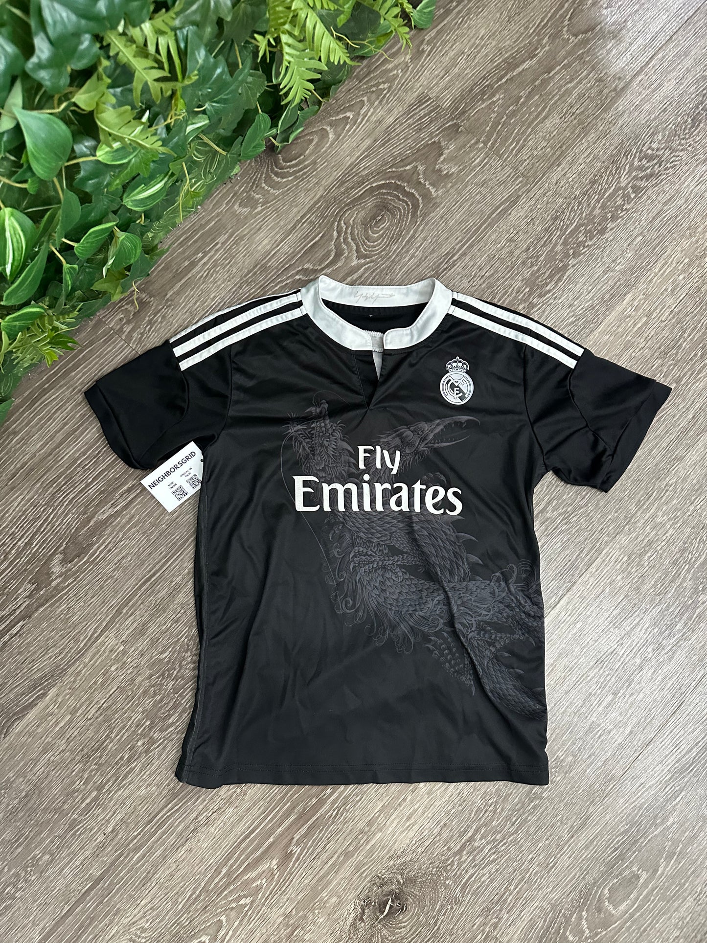 (Kids Large) Vinícius Júnior Real Madrid Soccer Jersey