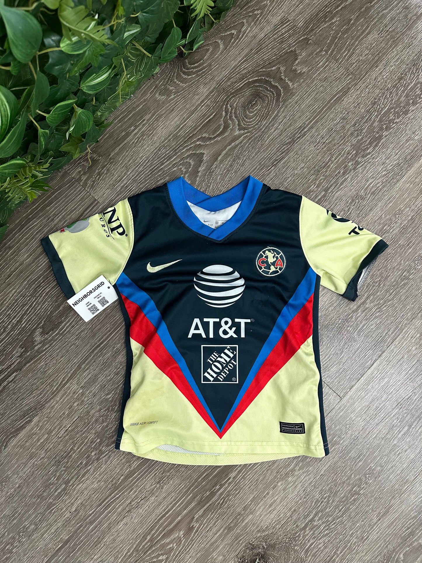 (Kids XS) Nike Club America Soccer Jersey