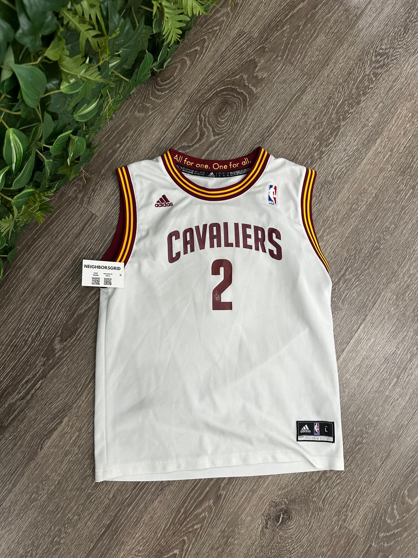 (Kids Large) Kyrie Irving Cleveland Cavaliers Jersey