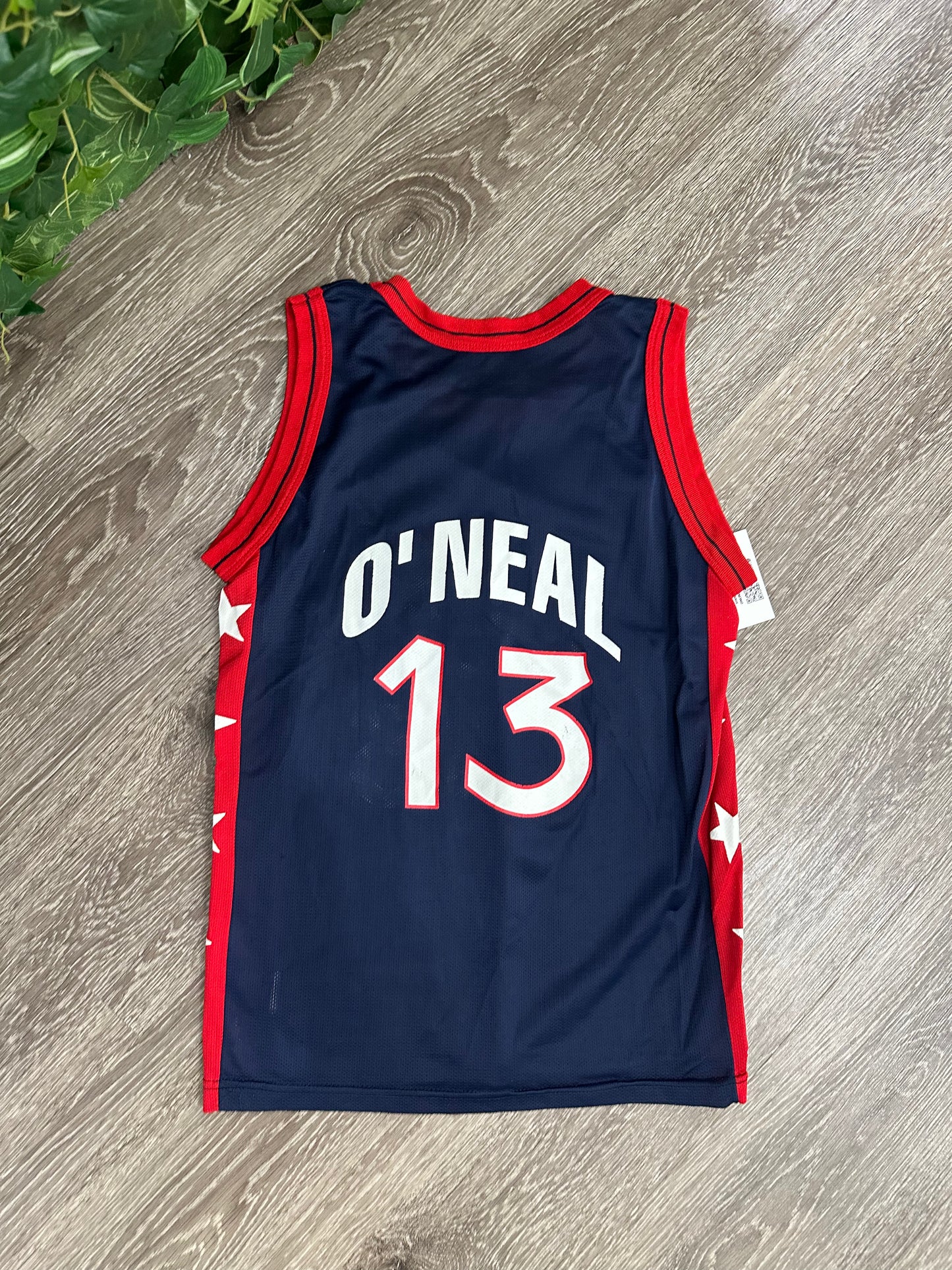 (Kids Large) 90s Team USA Shaquille O'Neal Jersey