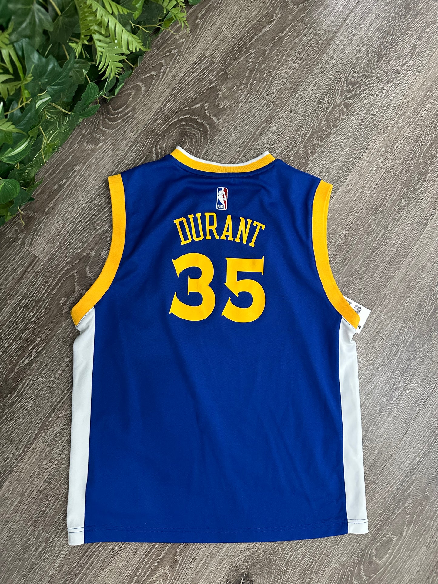 (Kids XL) Kevin Durant Golden State Warriors Jersey
