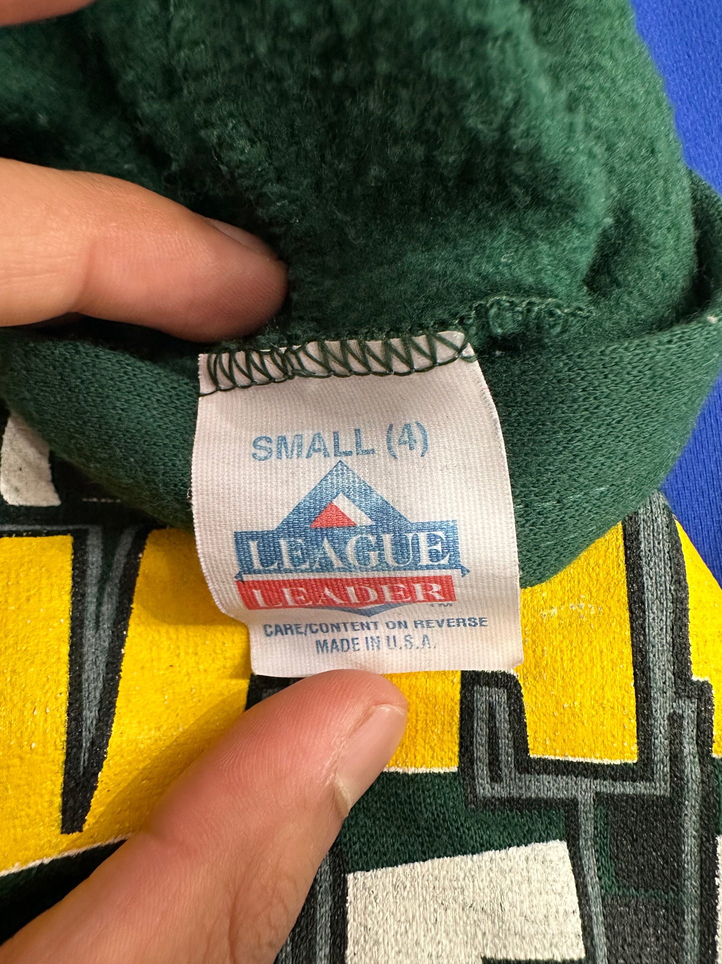 (Kids Small) 90s Green Bay Packers Hoodie