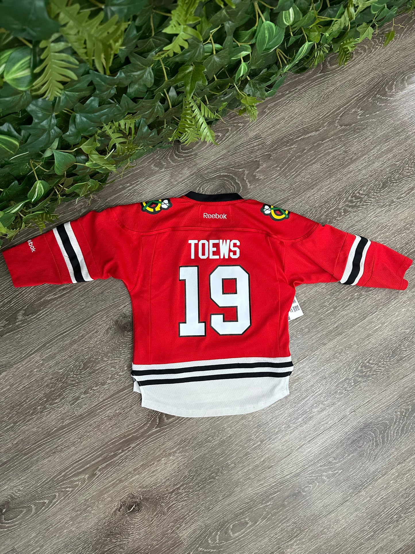 (Kids 4/7) Chicago Blackhawks Jonathan Toews Jersey