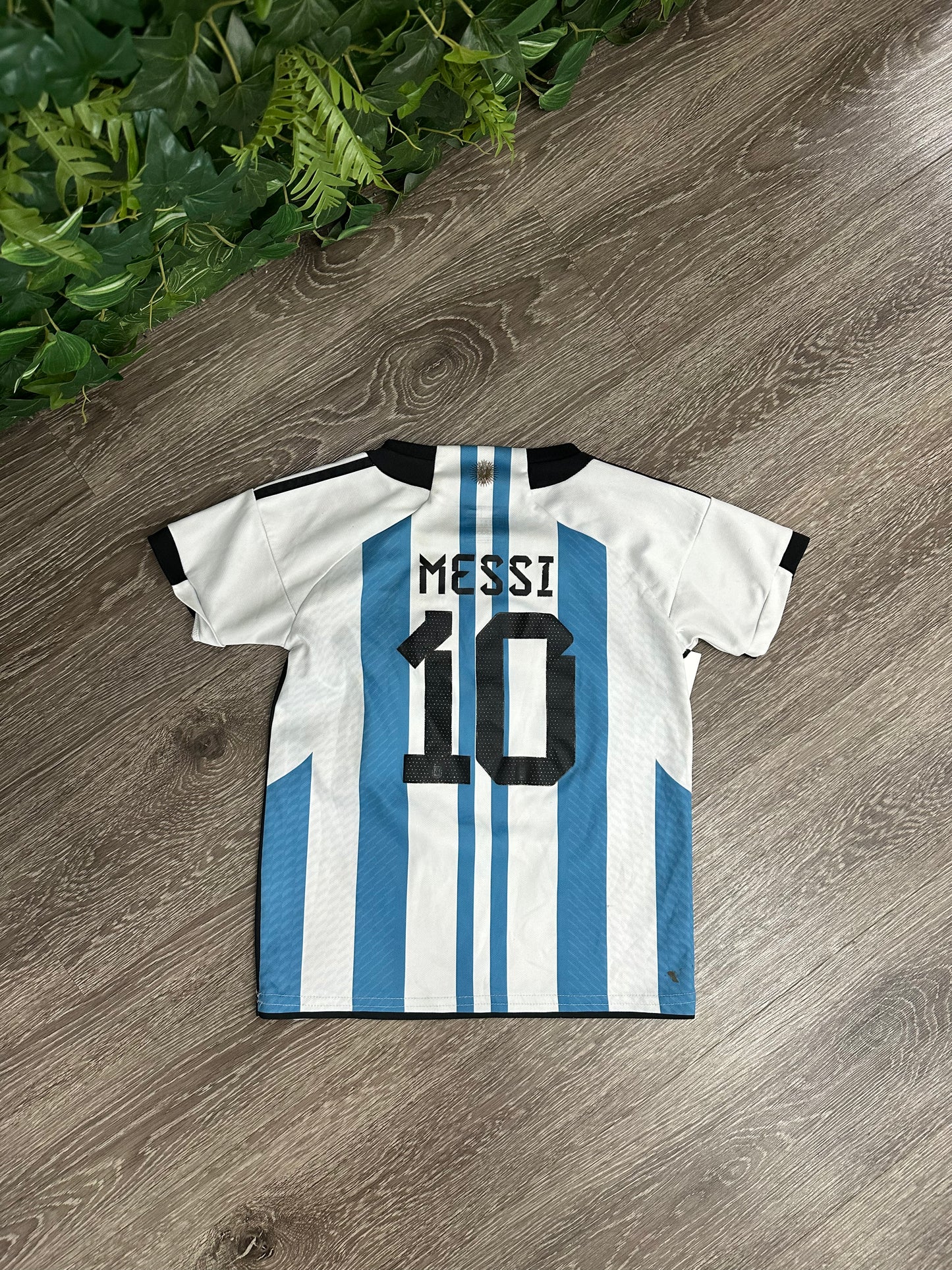 (Kids Small) Argentina Lionel Messi Soccer Jersey