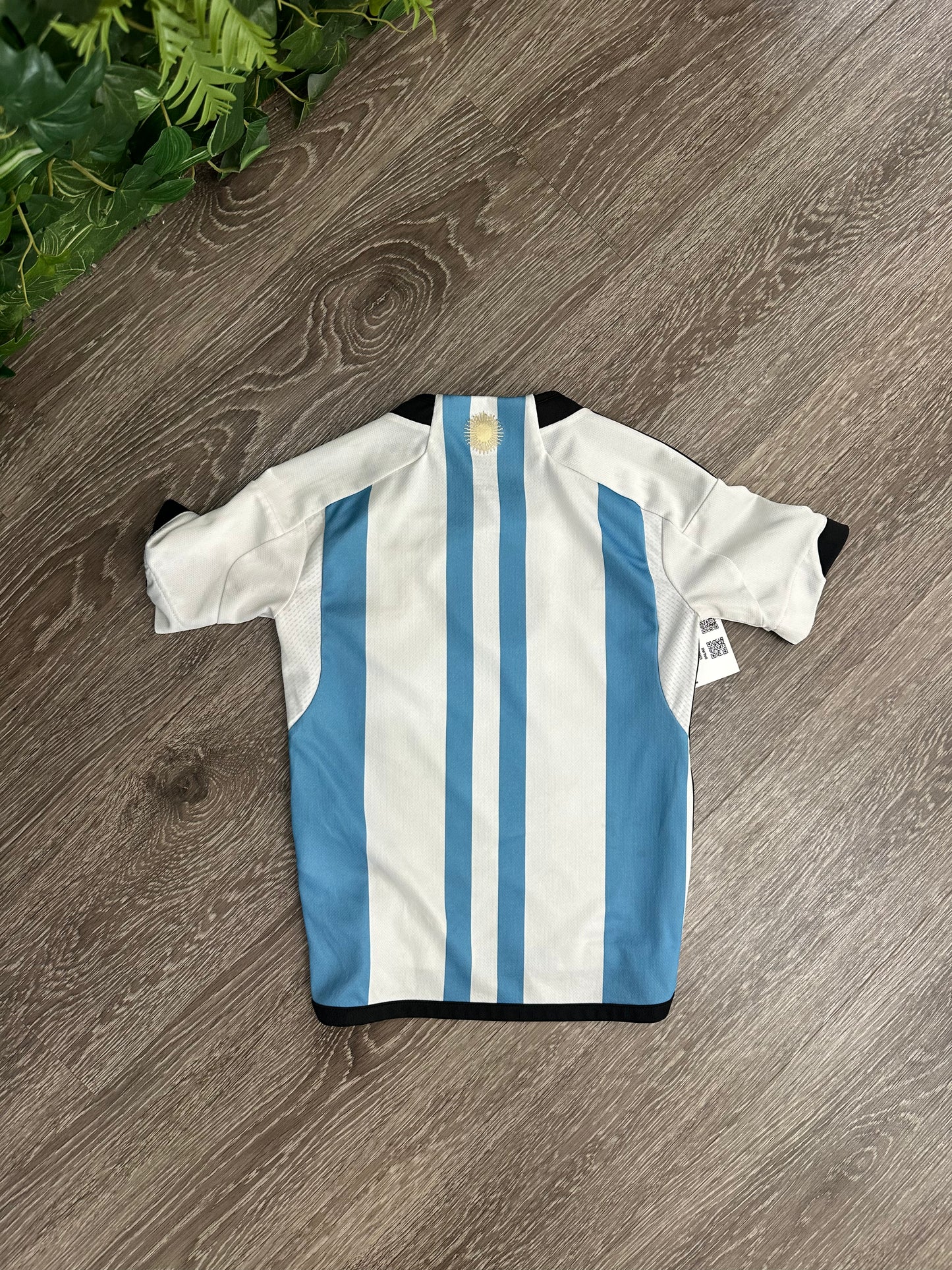 (Kids XS) 2022 Argentina Fifa World Cup Soccer Jersey