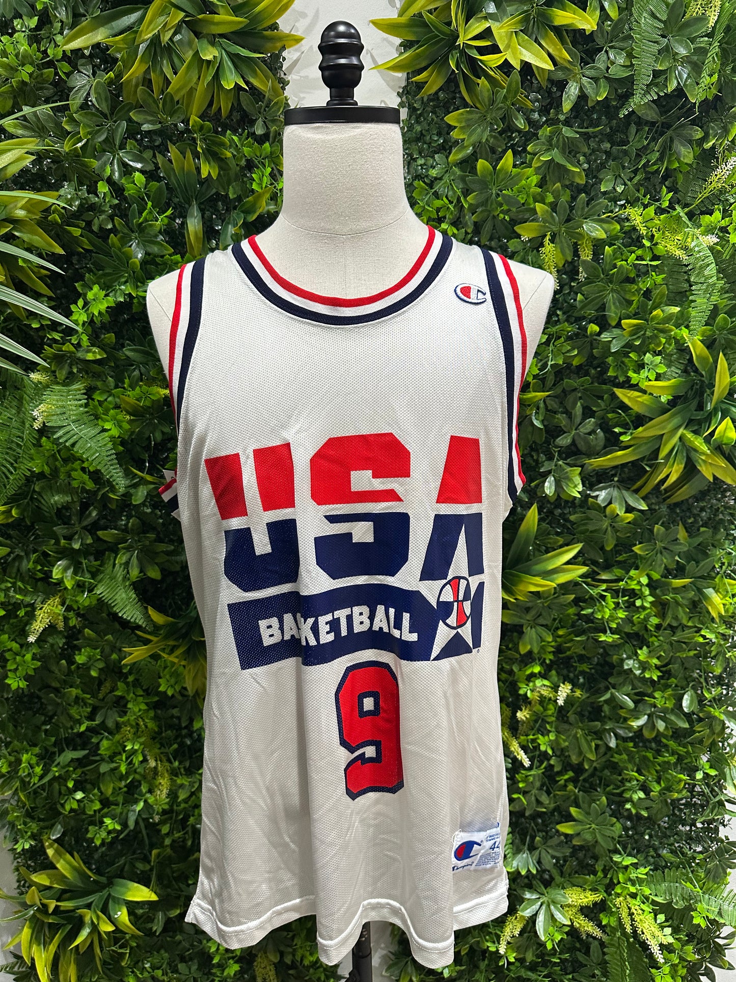 (Mens 44/Large) 90s Team USA Michael Jordan Dream Team Jersey