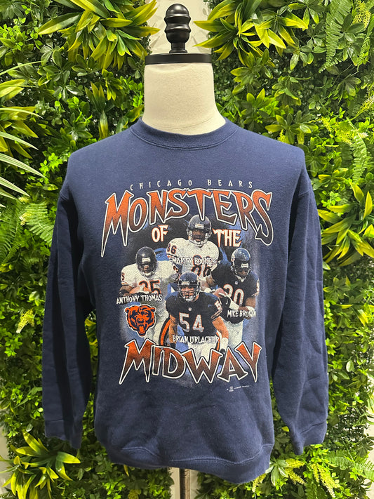 (Womans Large) Chicago Bears Monsters of the Midway Sweater
