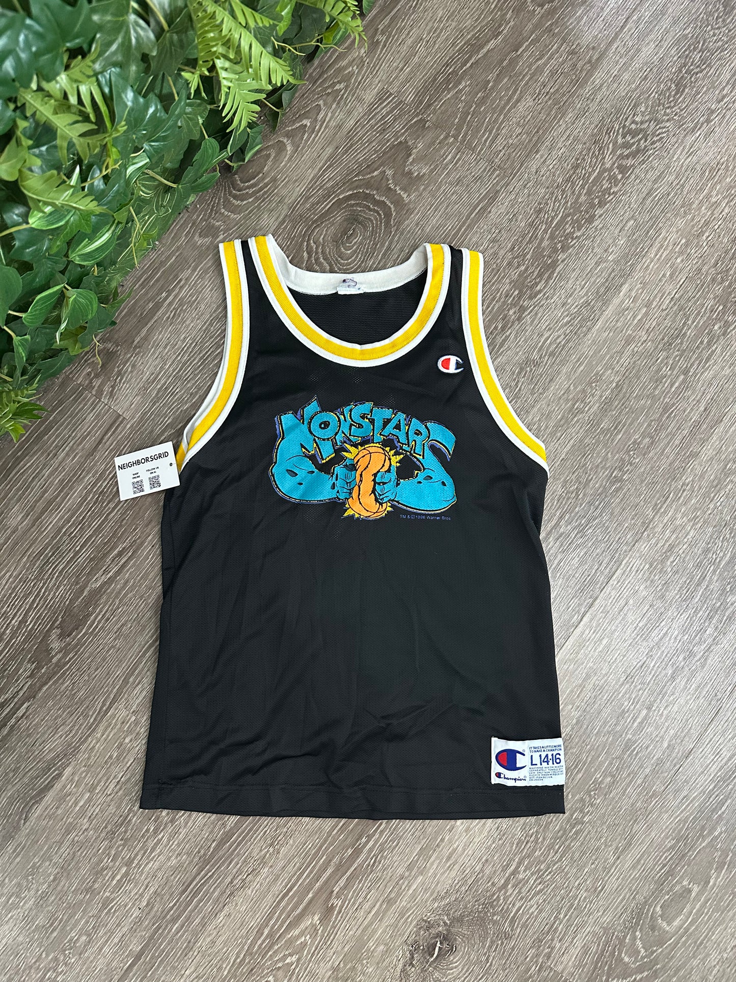 (Kids Large) 90s Space Jam Monstars Jersey