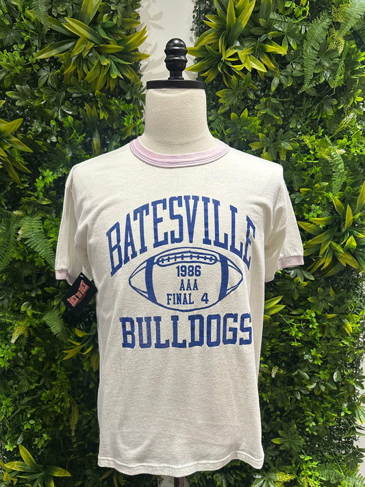 (Womens Large) 1986 Batesville Bulldogs Final Four Shirt 007