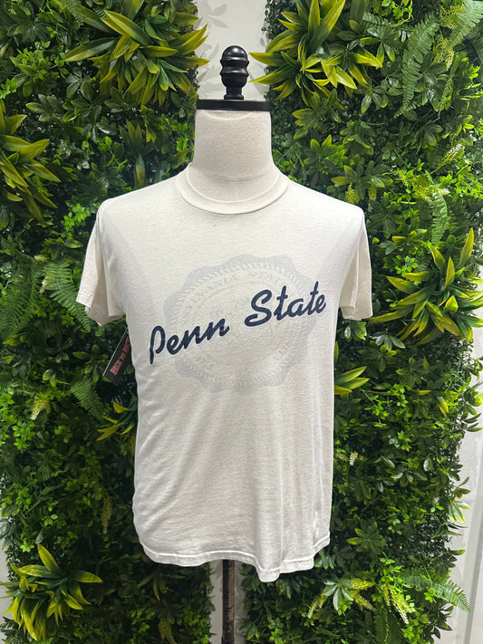 (Womens Large) 80s Penn State Spell-Out Shirt 007