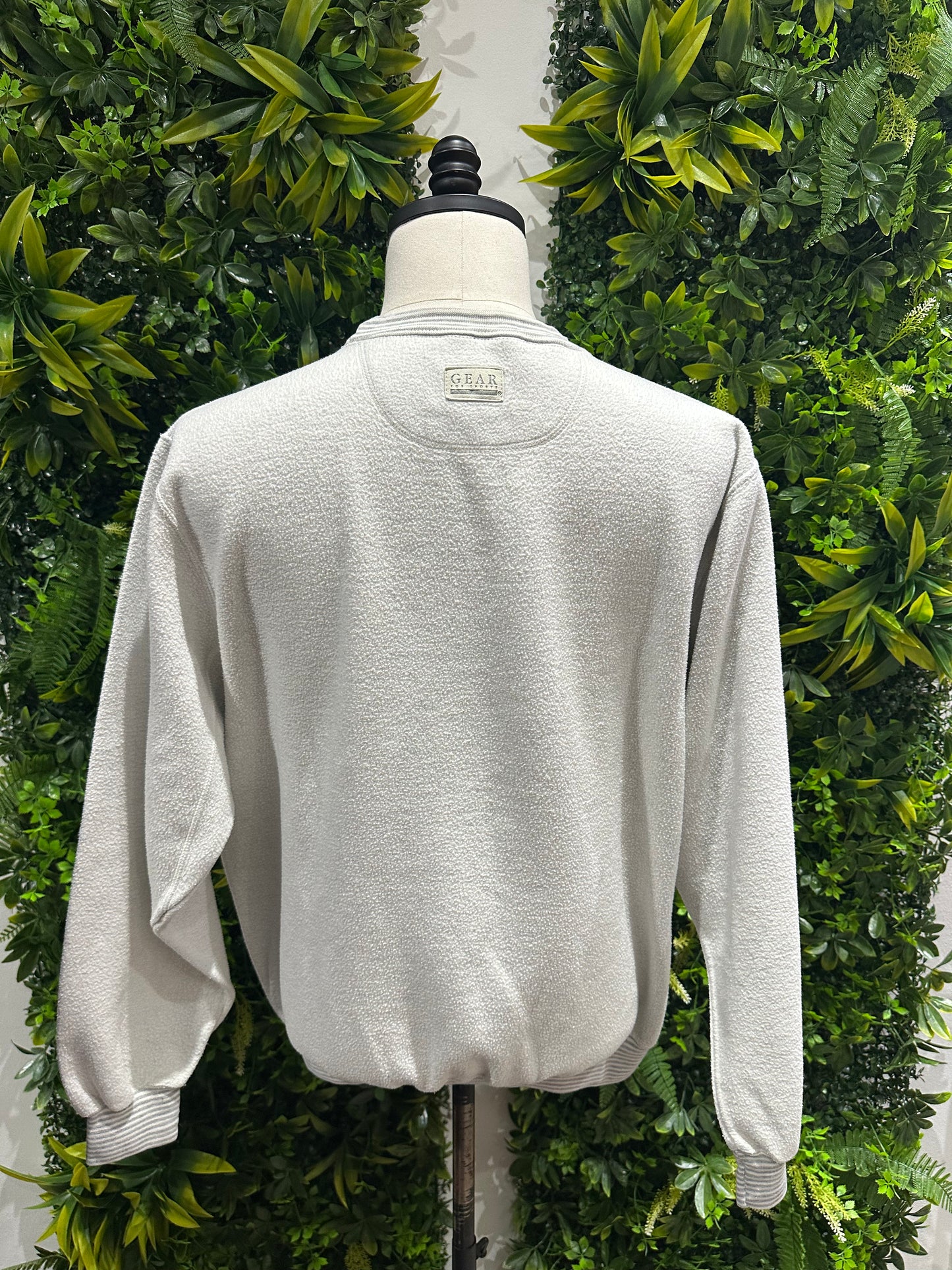 (Mens Large) 90s Georgia Tech Spell-Out Sweater 007