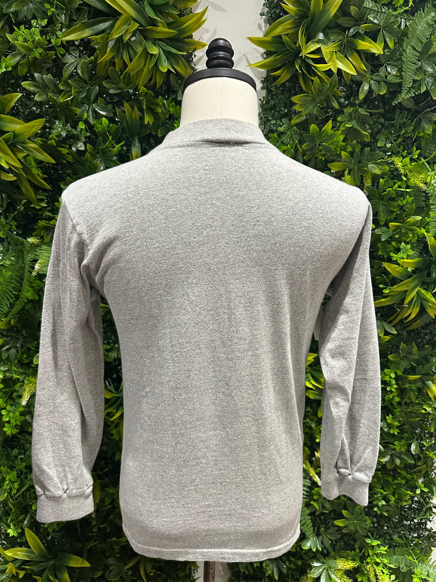 (Mens Small) 90s University of Michigan Mock Neck Shirt 007