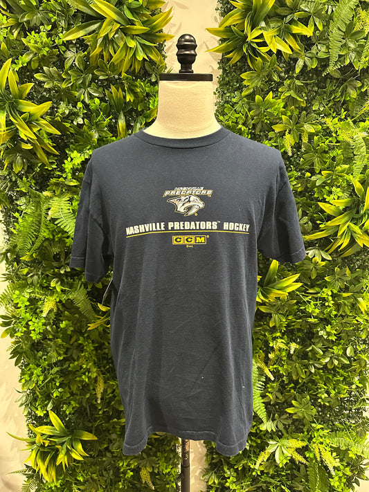 (Mens Large) NHL Nashville Predators Shirt 007