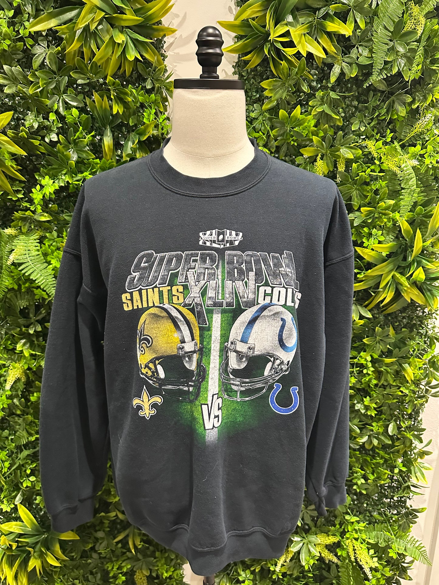 (Mens XL) NFL Superbowl XLlV Packers Vs. Colts Sweater 007