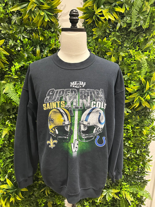 (Mens XL) NFL Superbowl XLlV Packers Vs. Colts Sweater 007