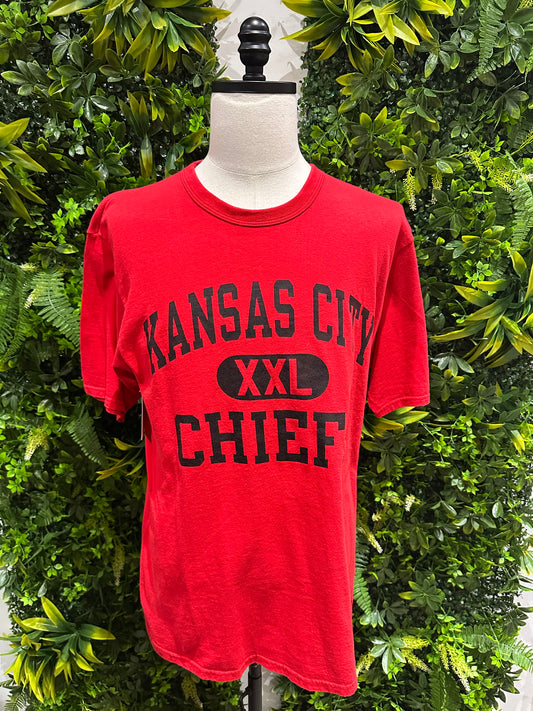 (Mens Large) 90s Kansas City Chiefs Shirt 007
