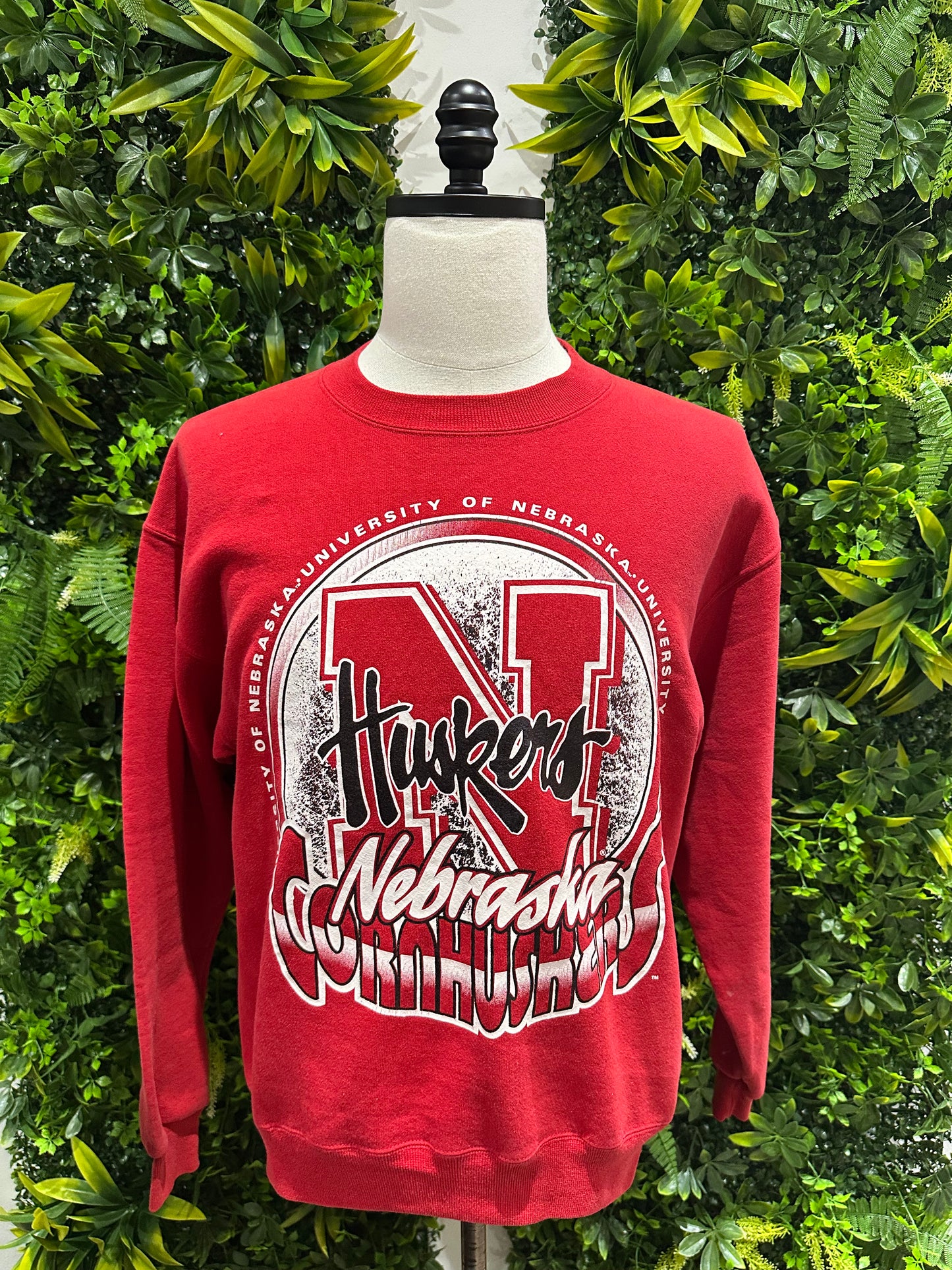 (Mens Medium) 90s Nebraaska Corn Huskers Sweater 007