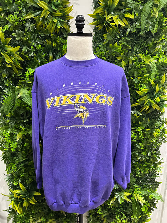 (Mens 2X) 90s Minnesota Vikings Sweater 007